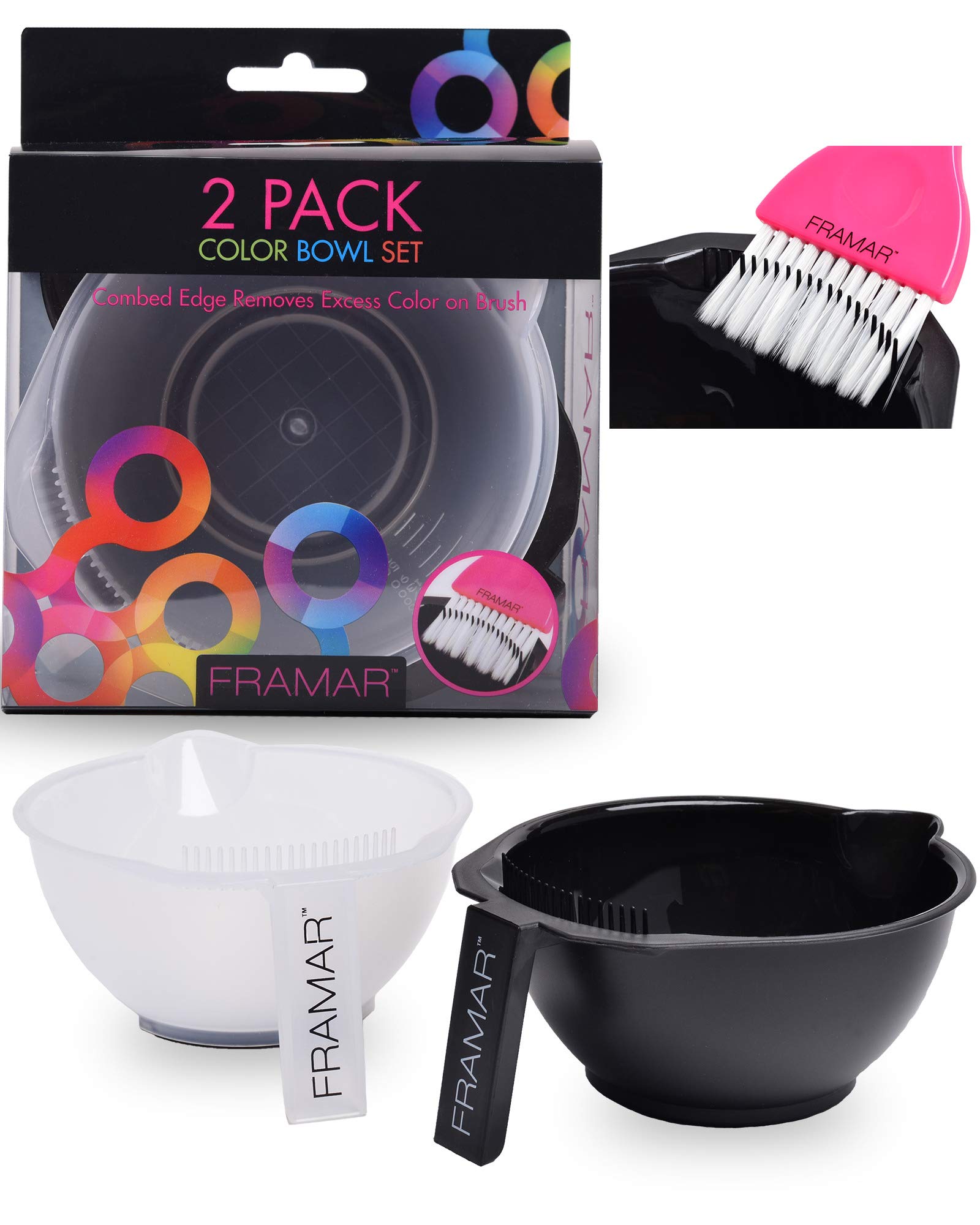 Framar Colour Bowl Set 2 Pack